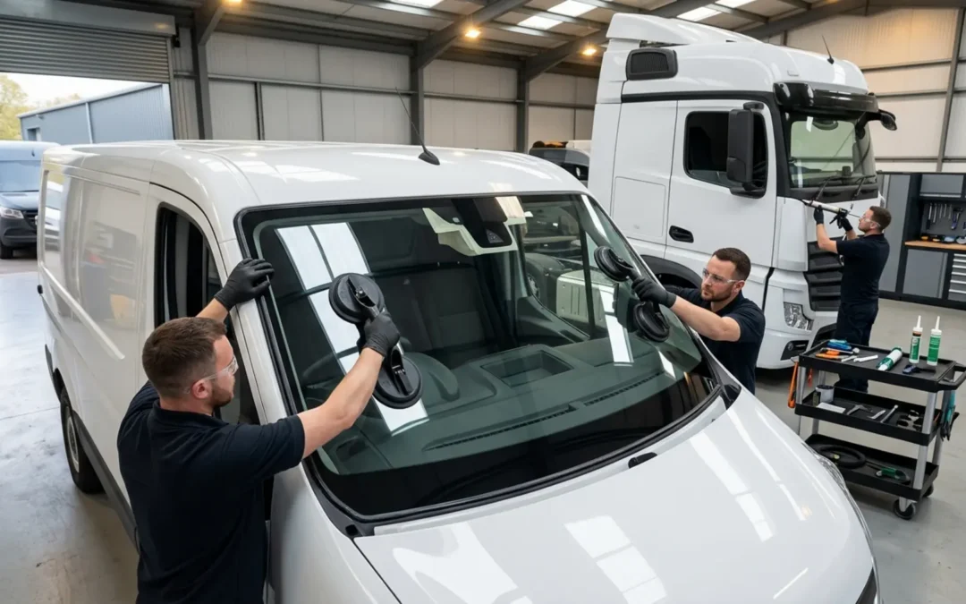 Fleet Downtime Killer: Build a Windscreen Damage Policy for Vans and HGVs