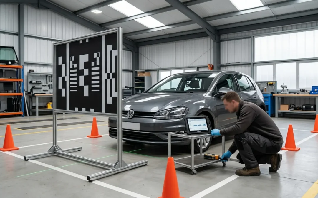Mobile vs workshop ADAS calibration: when each is safest